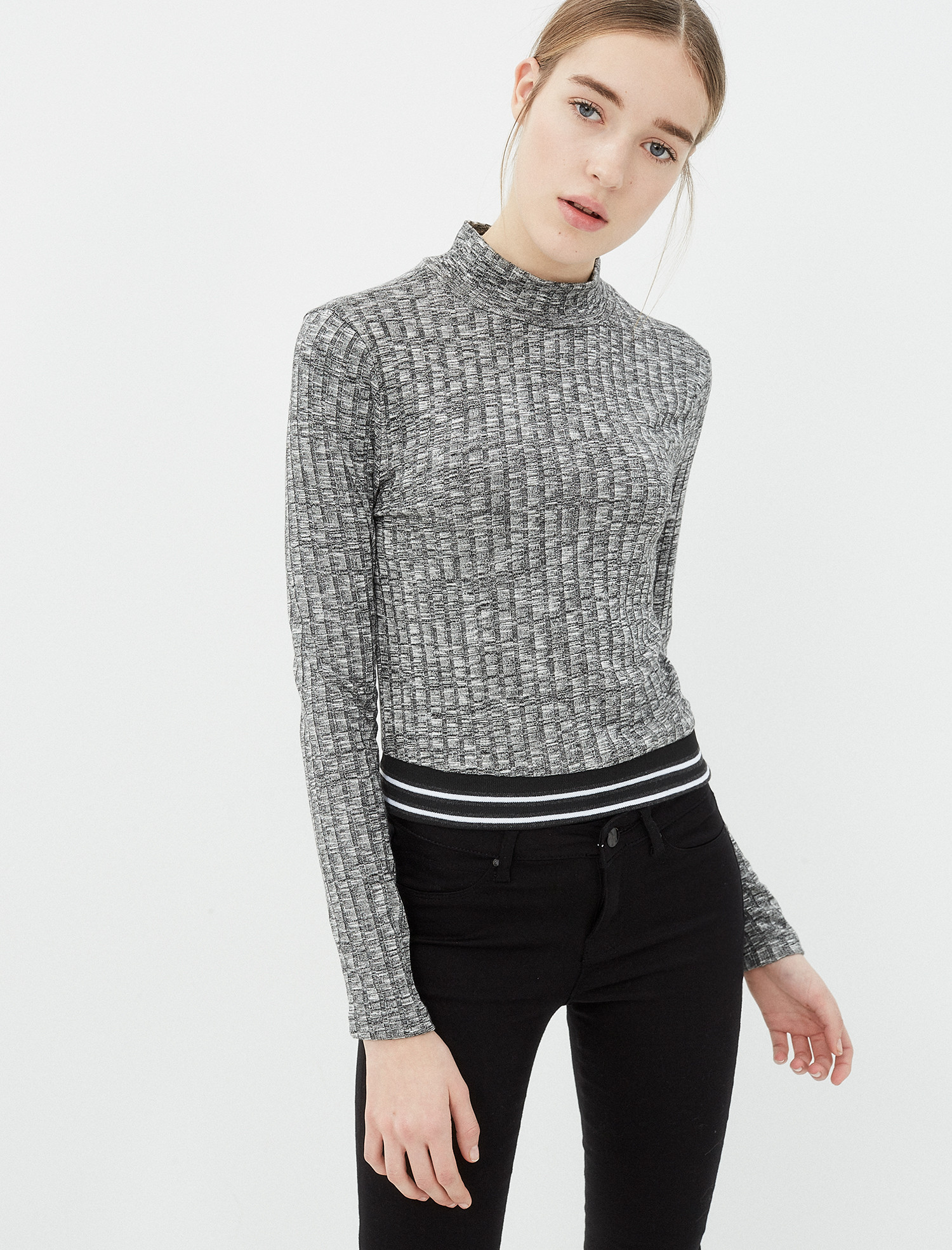 

Водолазка Koton 7YAL11213JK L Grey