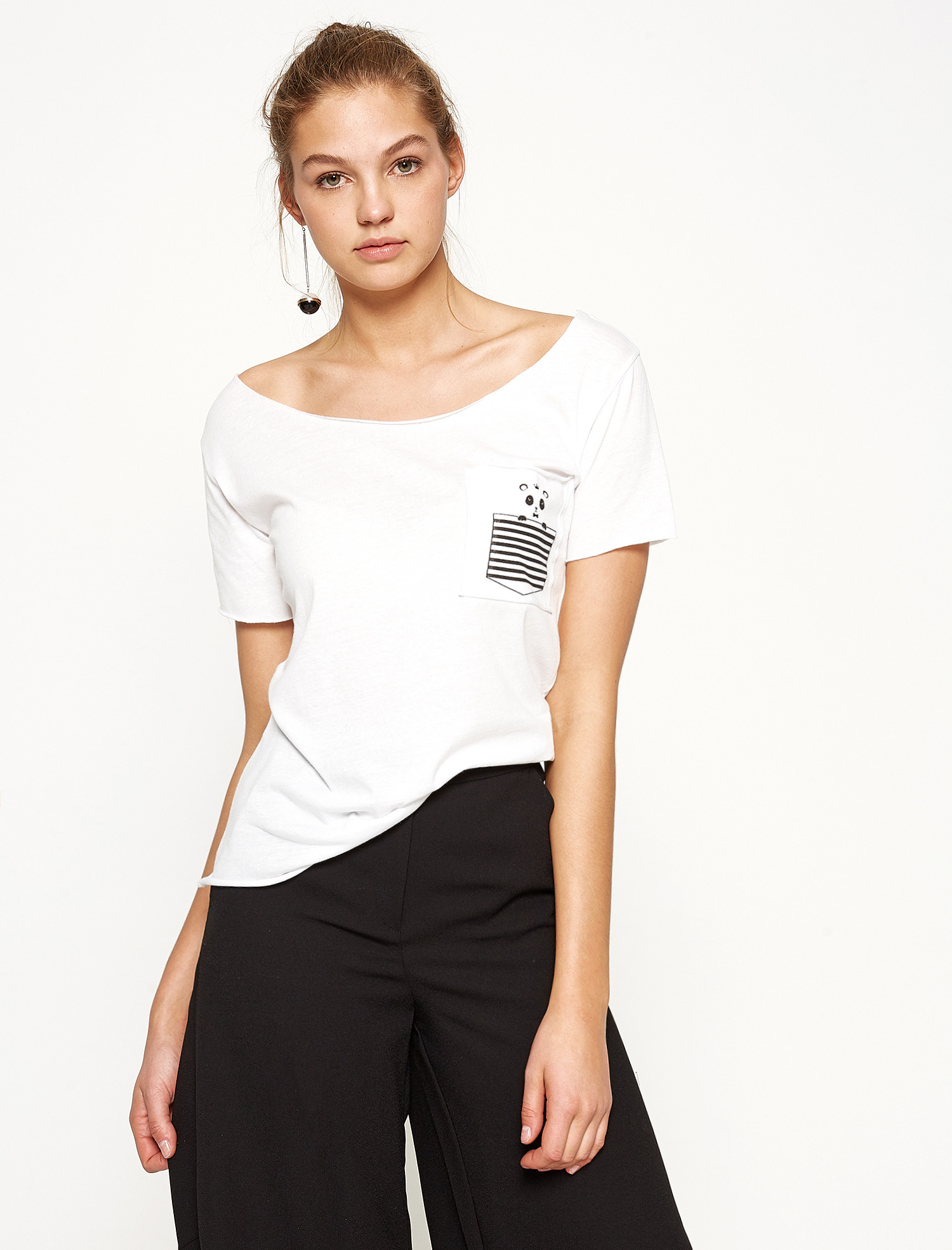 

Футболка Koton 7YAL16313OK XS White Design