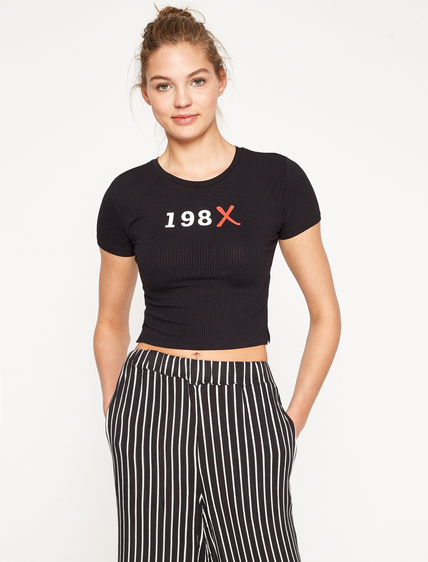 

Футболка Koton 7YAL11952OK L Black