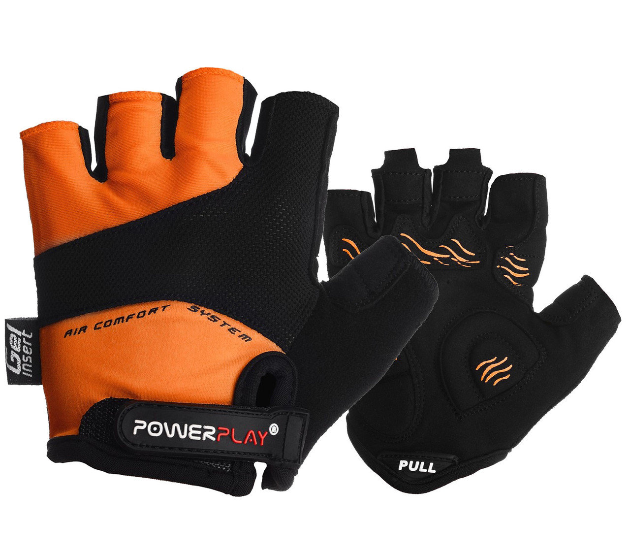 

Велоперчатки унисекс PowerPlay 5013 A Оранжевые L