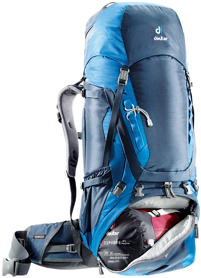 

Рюкзак Deuter Aircontact 75+10 Midnight-Navy (1052-3320719 3365)