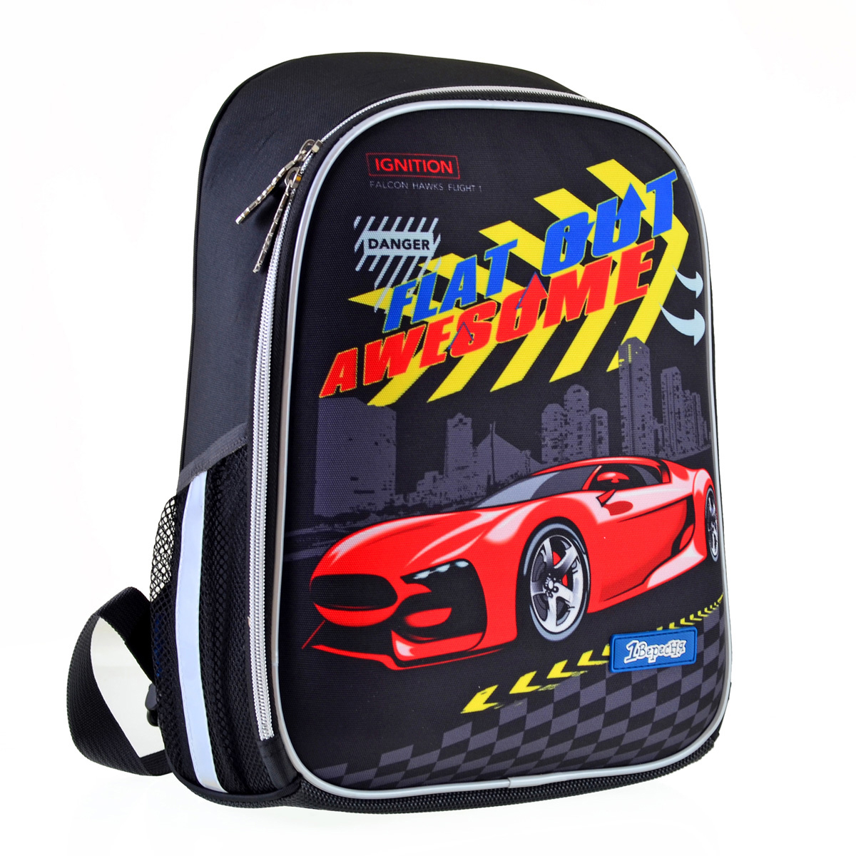 

Рюкзак школьный каркасный 1 Вересня H-27 Racing Мужской (557712)