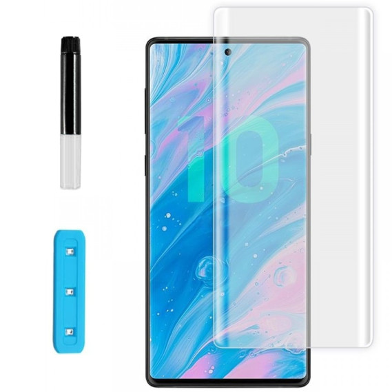 

Защитное 3D стекло Nano Optics с УФ лампой для Samsung Galaxy Note 10 Plus (Прозрачный)