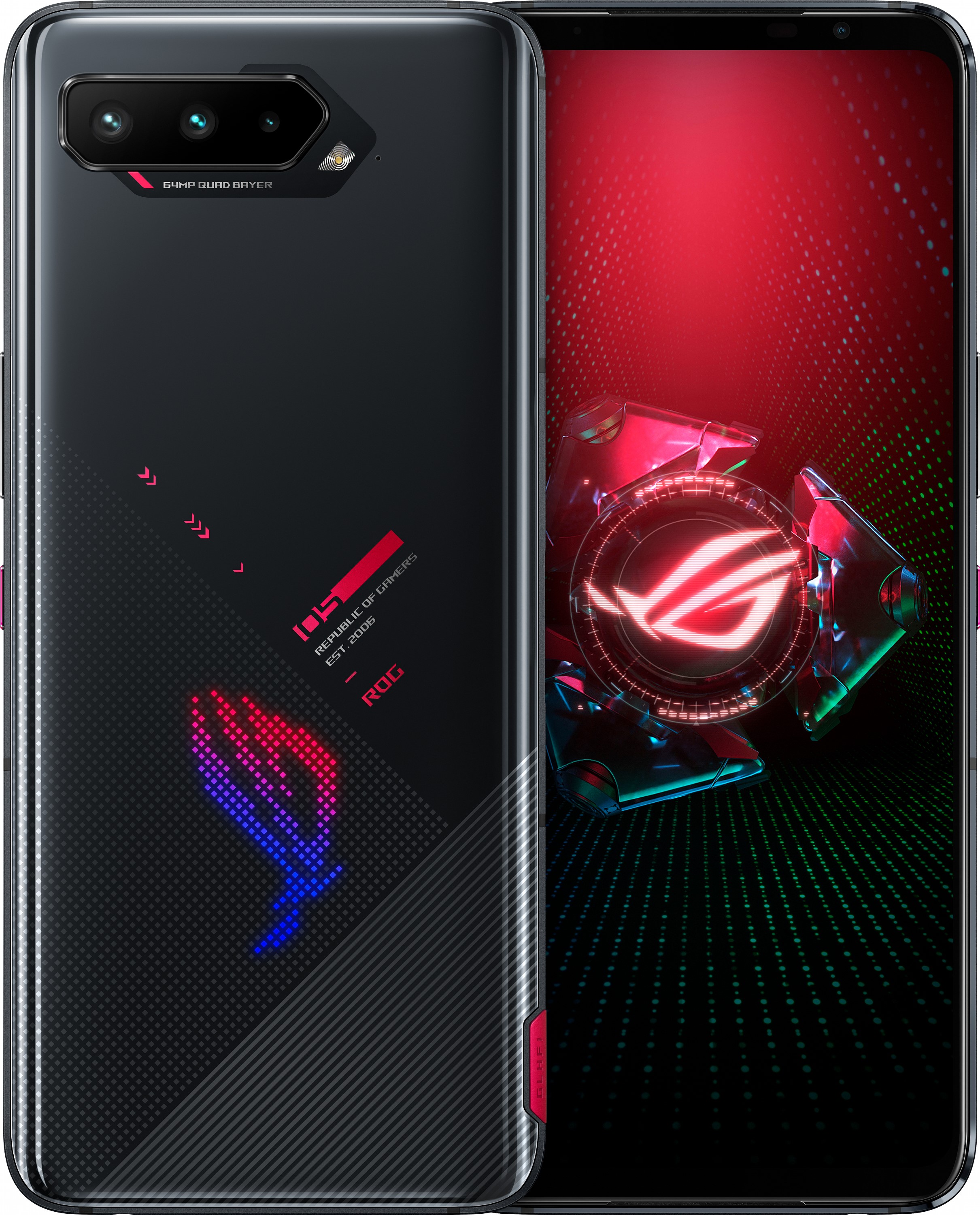 Мобильный телефон Asus ROG Phone 5 16/256GB Phantom Black (90AI0051-M01270)  – отзывы покупателей | ROZETKA