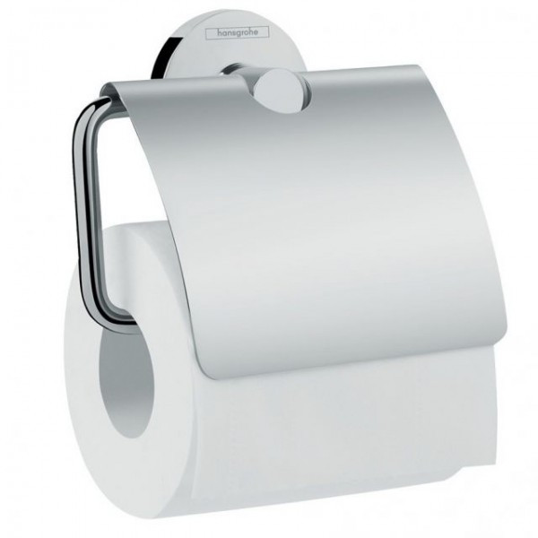 

Держатель Hansgrohe Logis для туалетной бумаги с крышкой хром 41723000