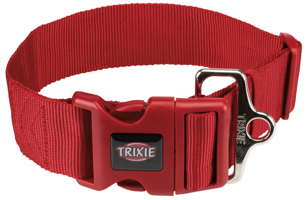 

Ошейник Trixie Premium М-L 40-60 см 50 мм красный (TX-1999303)