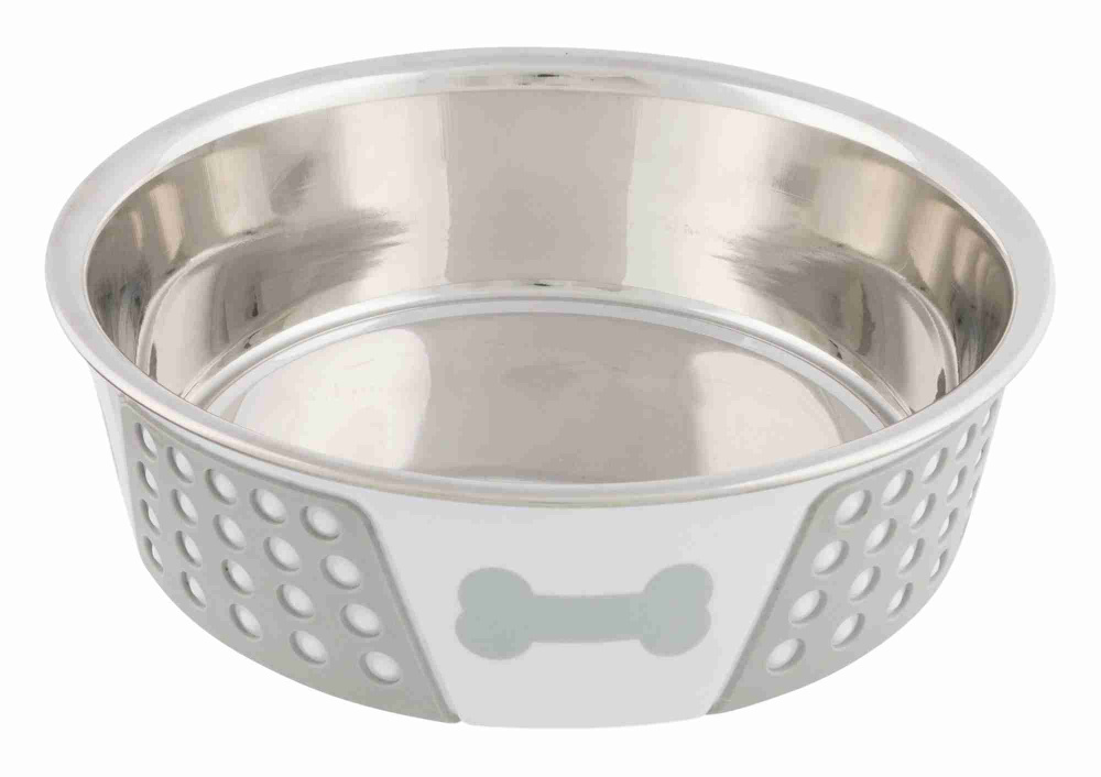 

Миска металлическая для собак Trixie с силиконовым покрытием 1,4л х 21см (TX-25257)