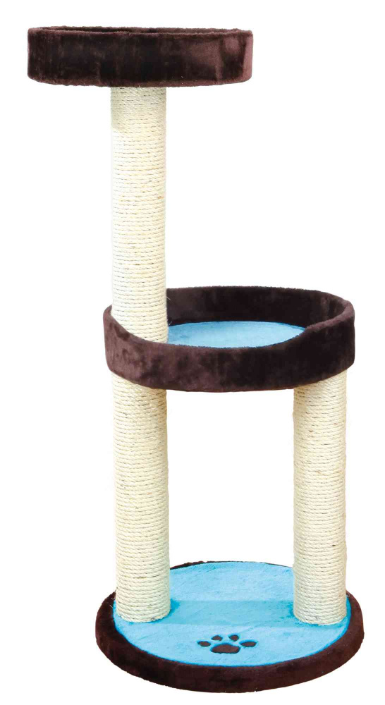 

Дряпка с платформой Trixie для кошек "Lugo" 45 см × 103 см коричневая с бирюзой (TX-43870)