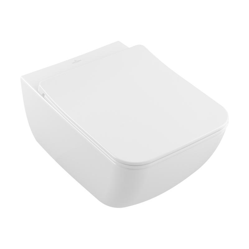 

Унитаз подвесной VILLEROY & BOCH Verity Line с сиденьем SoftClosing белый альпин 4615RL01