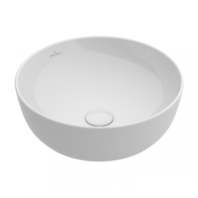 

Умывальник VILLEROY & BOCH Artis43см круглый для установки на столешницу без перелива белый альпин 41794301