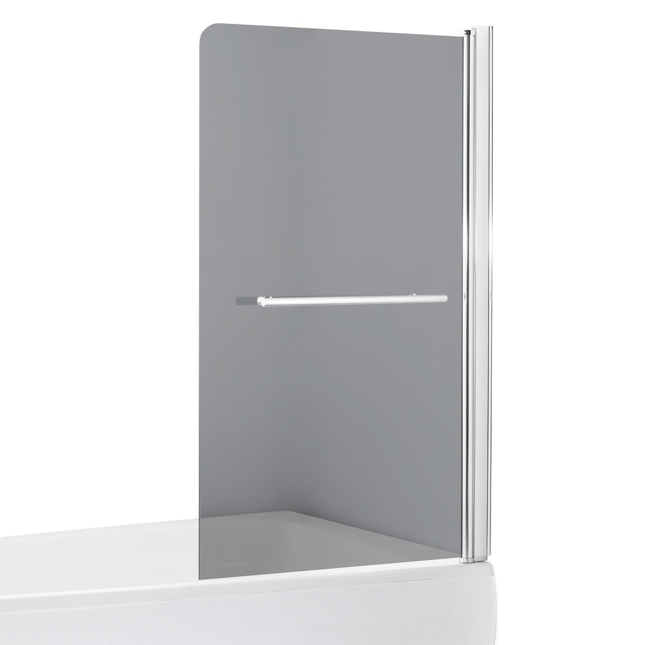 

Штора для ванны Eder 80*150 стекло тонированное правая 599-02R grey