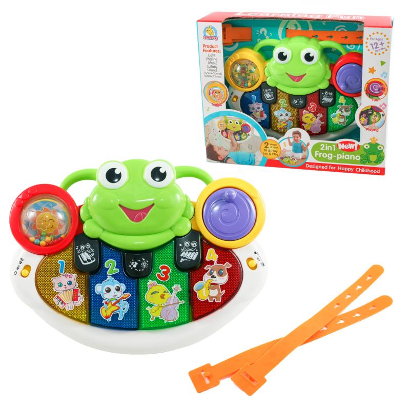 

Интерактивная игрушка Пианино Лягушонок (B-00888)