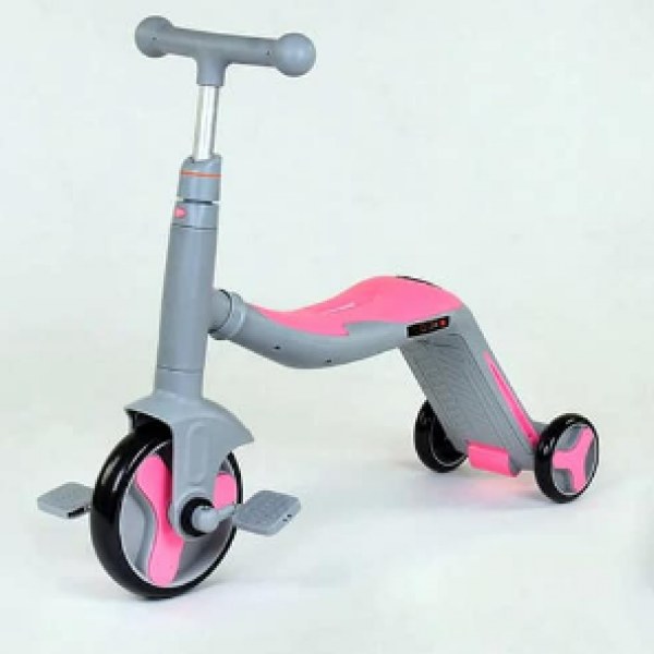 

Самокат-велосипед-беговел Детский Best Trike 3в1 трансформер с педалями 3-х колесный (ADVB-00763)
