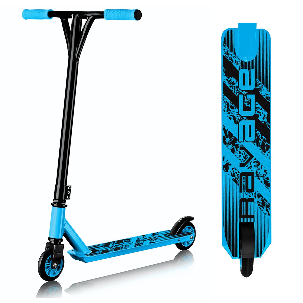 

Самокат SportVida Ravage SV-WO0007 Black/Blue
