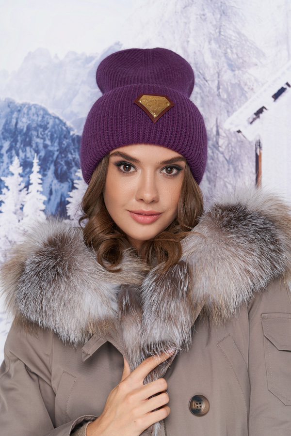 

Шапка «Даймонд» Braxton 26075067 56-59 см фиолетовый 5003