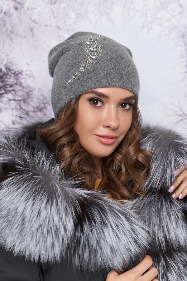 

Шапка «Санрина» Braxton 26084004 56-59 см темно-серый 4900