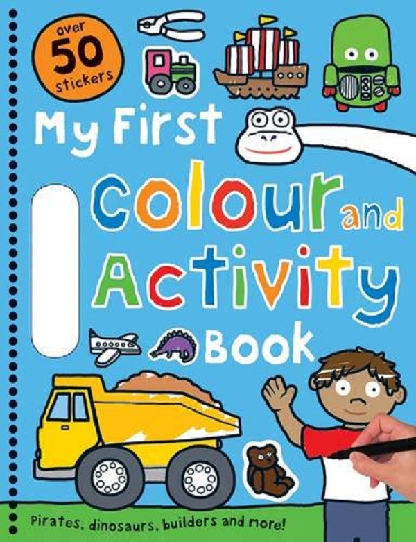 

My First Colour and Activity Books : Blue--(9781849158718)