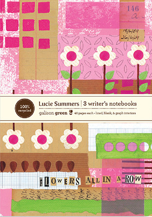 

Lucie Summers Writer's Notebooks. Set of three