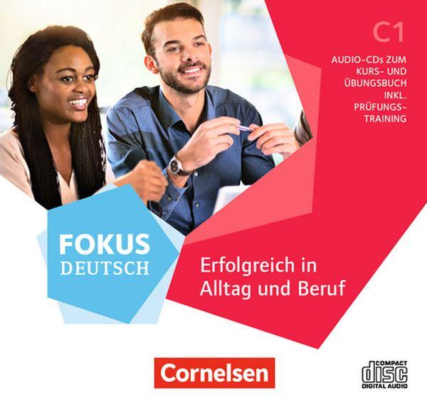 

Fokus Deutsch C1. Erfolgreich in Alltag und Beruf. Allgemeine Ausgabe. Audio-CDs zum Kurs- und Übungsbuch--(9783061208608)