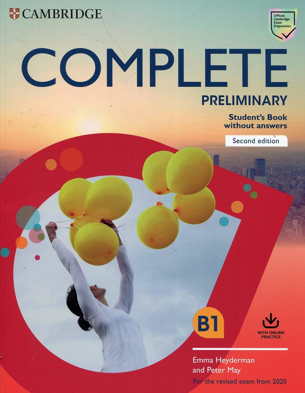 

Complete Preliminary Student's Book without Answers with Online Practice. For the Revised Exam from 2020-Пітер Мей, Емма Хейдерман-(9781108525213)