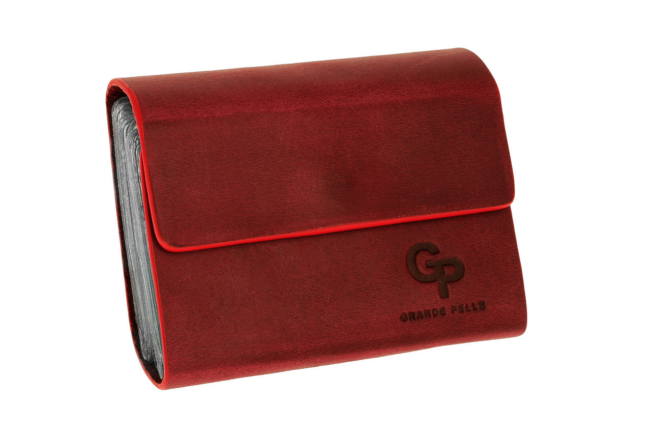 

Визитница Grande Pelle, бордо 312161