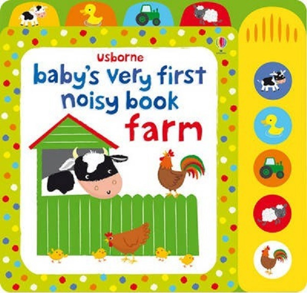 

Baby's Very First Noisy Book Farm-Фіона Вотт-(9781409563440)