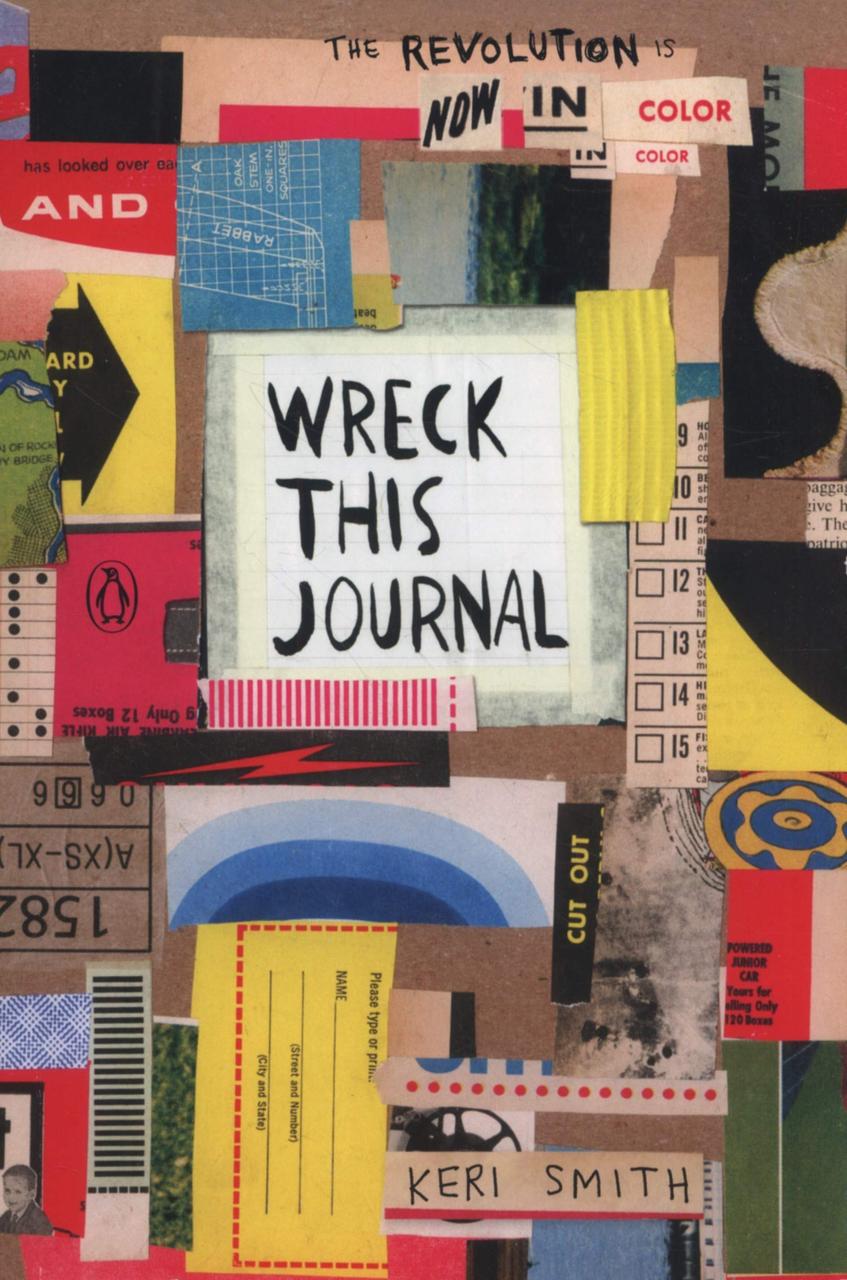 

Wreck This Journal. Now in Colour