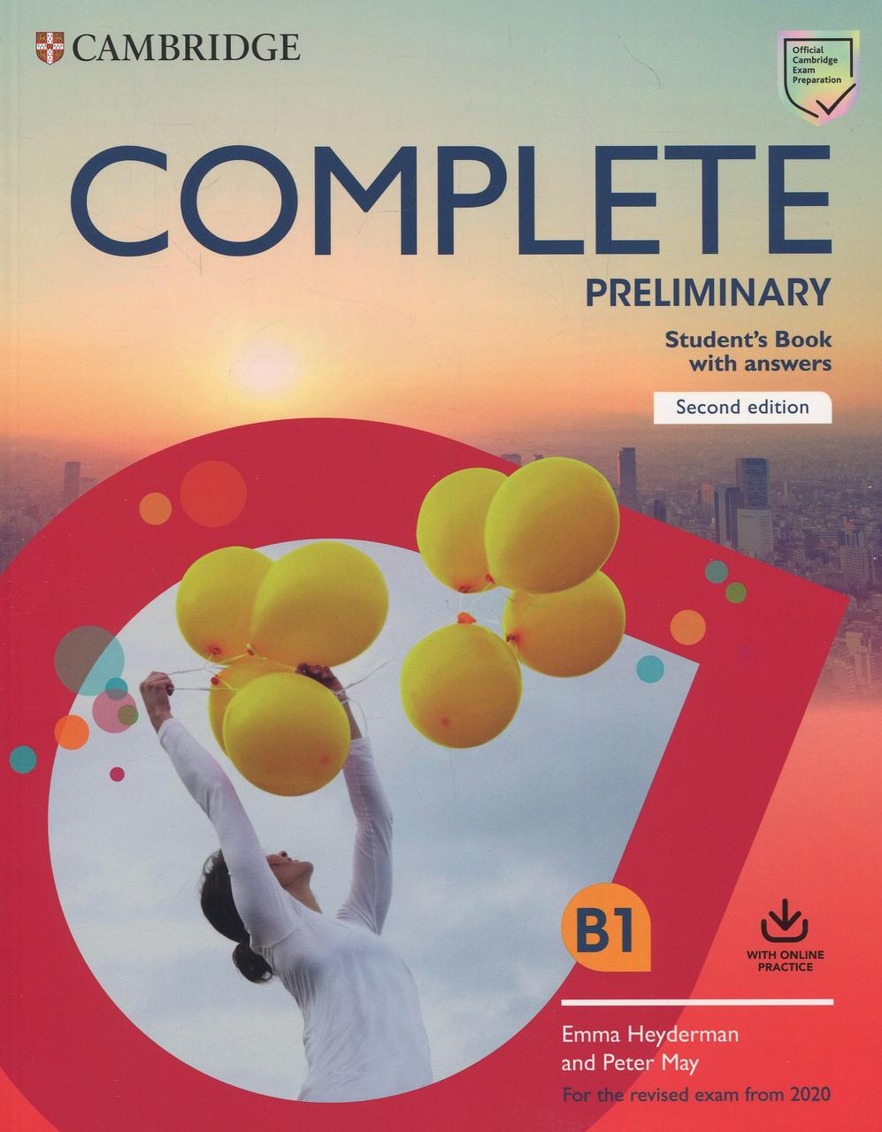 

Complete Preliminary Student's Book with Answers with Online Practice. For the Revised Exam from 2020-Пітер Мей, Емма Хейдерман-(9781108525244)