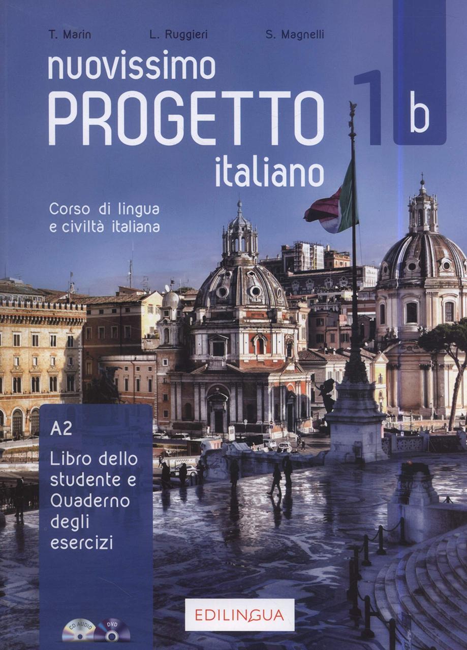 

Progetto Italiano Nuovissimo 1B (A2) Libro&Quaderno + CD Audio + DVD-Телис Марин-(9788899358488)