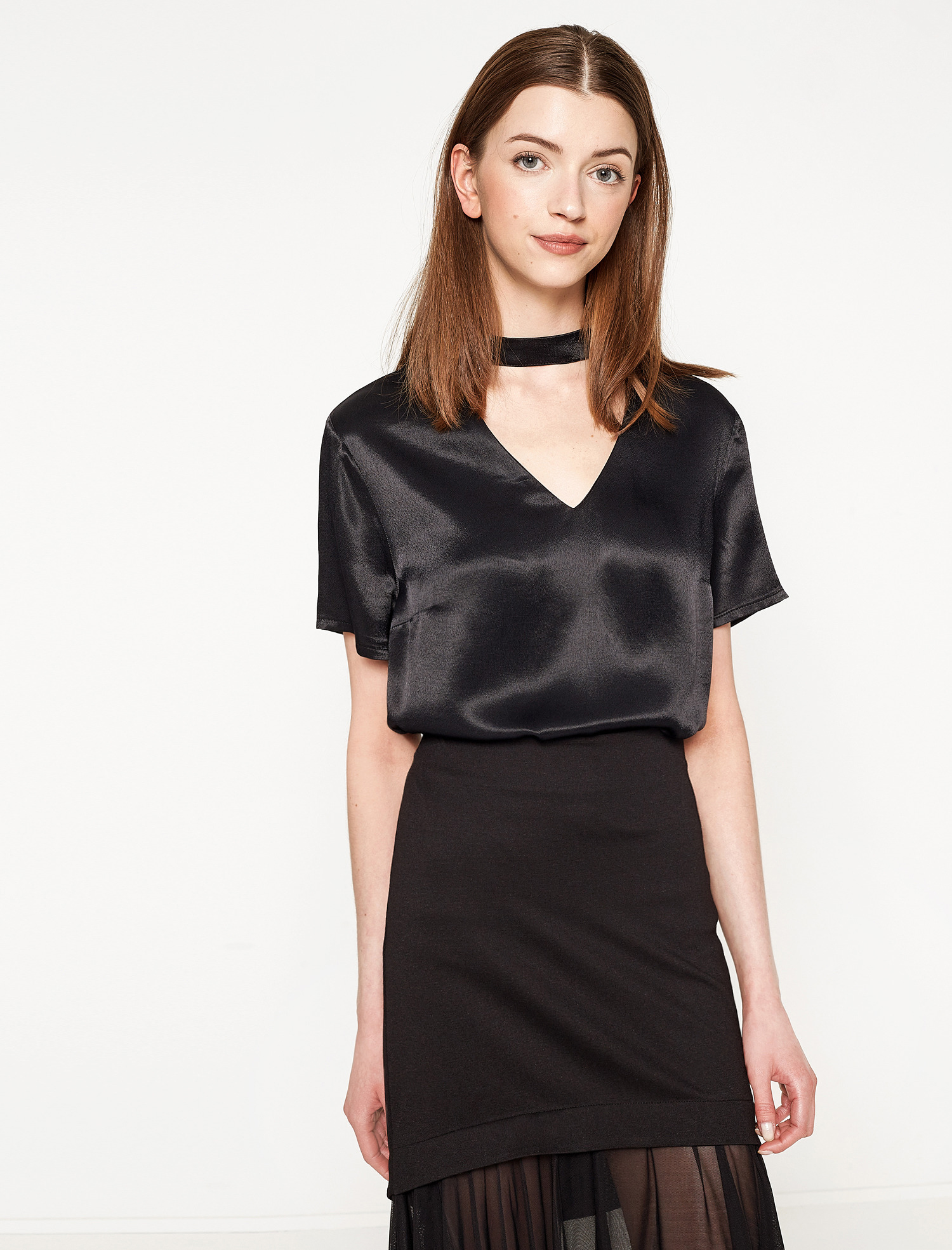 

Блузка Koton 7YAF60022FW-999 40 Black