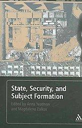 

State, Security, and Subject Formation--(9780826442840)