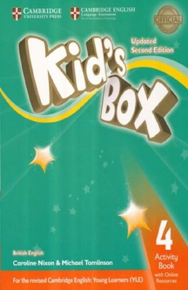 

Kid's Box Level 4 Activity Book with Online Resources British English-Керолайн Ніксон, Майкл Томлінсон-(9781316628775)