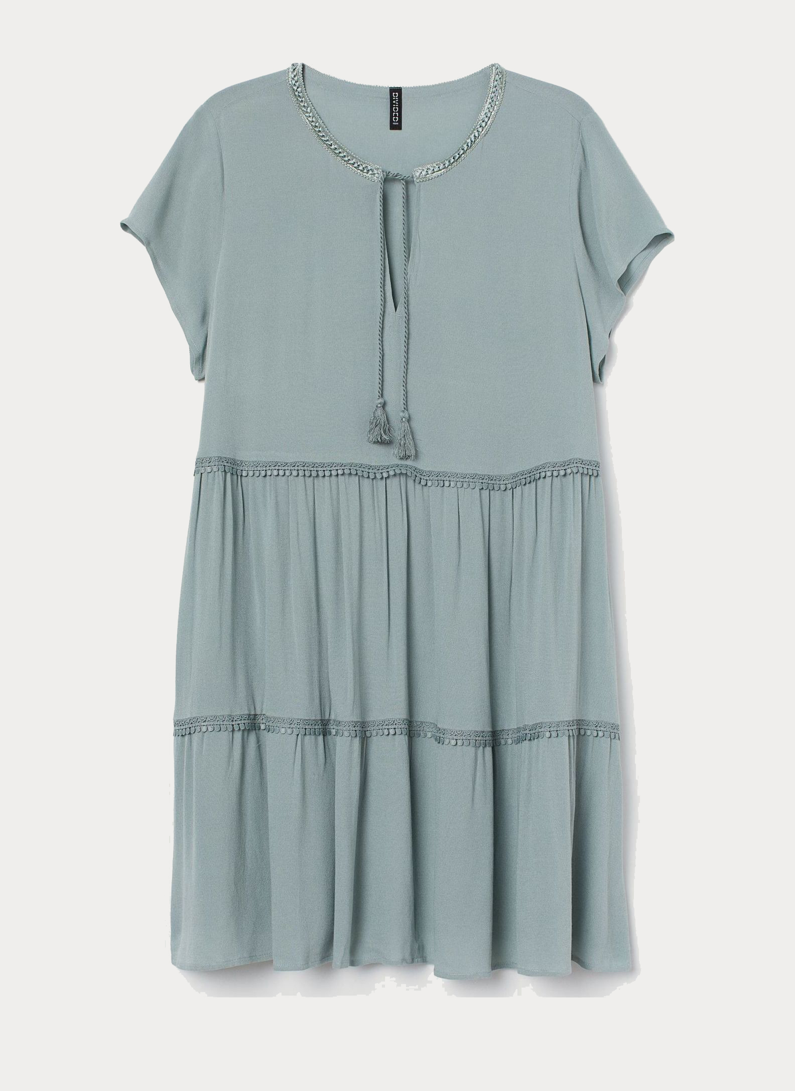 

Платье H&M 1003-8946821 3XL Светло-бирюзовое