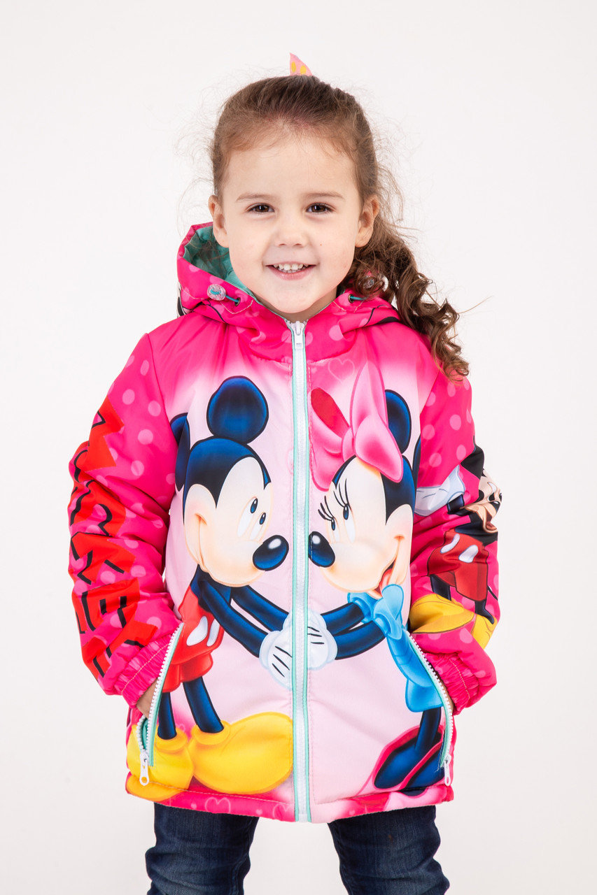 

Куртка демисезонная Барбос Mini Mickey Pink 122