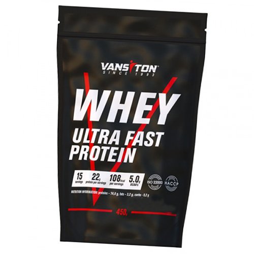 

Whey Ultra Fast Protein Ванситон 450г Шоколад (29173005)