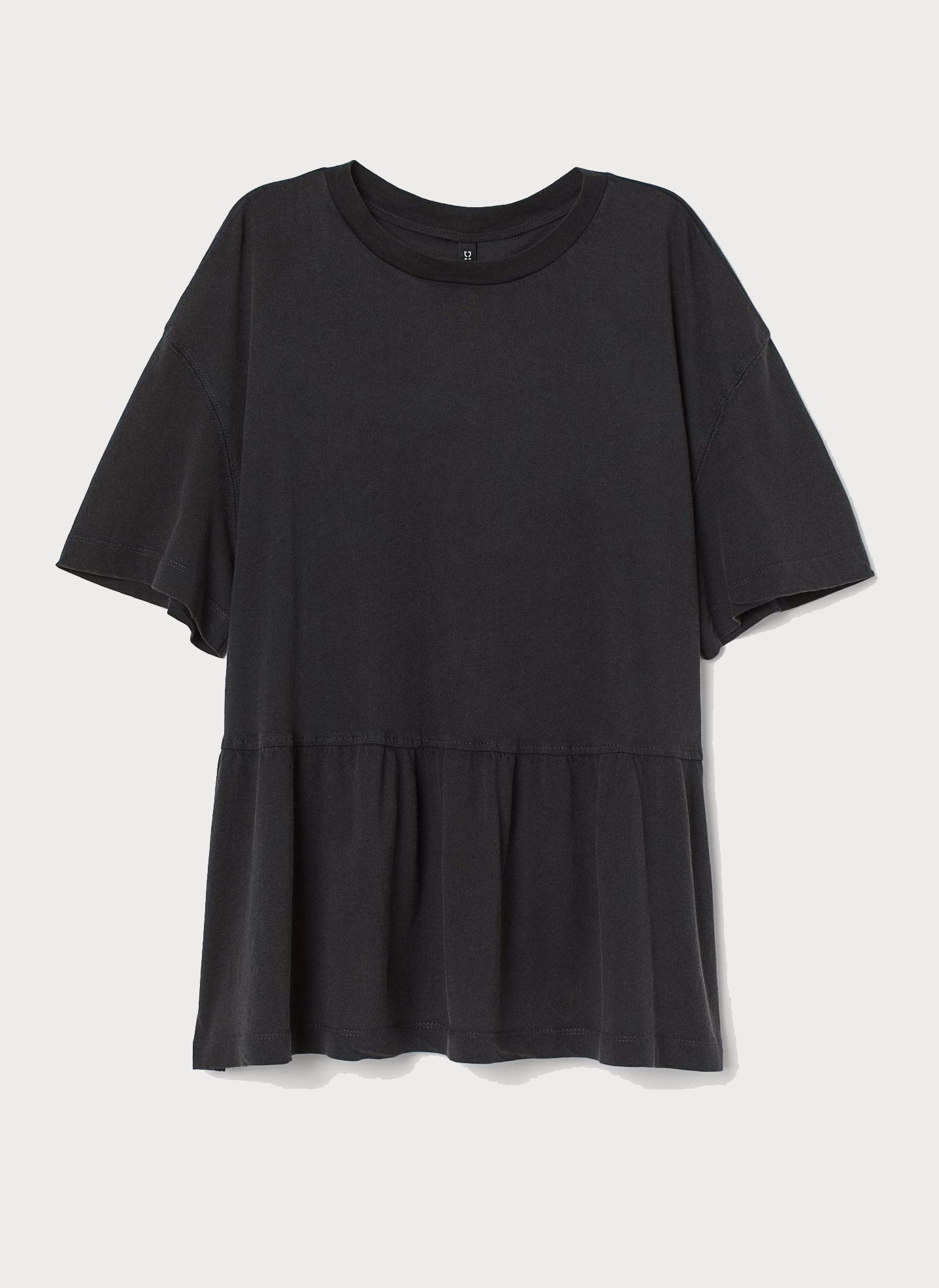 

Футболка H&M 1411-8950981 S Темно-серая