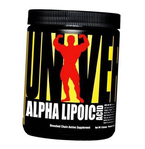 

Альфа Липоевая кислота, Alpha Lipoic Acid, Universal Nutrition 60капс (70086001)