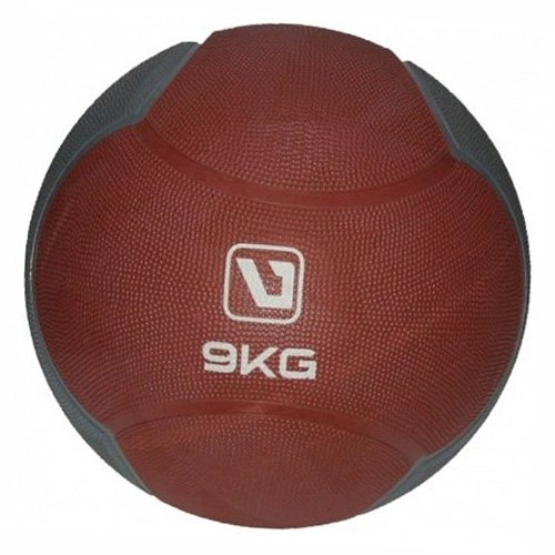 

LiveUp Медбол LS3006 9кг Темно-вишневый-серый (56396017)
