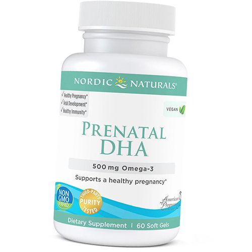 

Vegan Prenatal DHA Nordic Naturals 60гелкапс Без вкуса (67352041)
