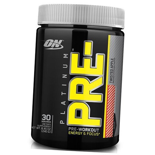 

Platinum Pre-Workout Optimum nutrition 240г Яблоко (11092001)