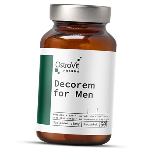 

Витаминный комплекс для мужчин, Pharma Decorem For Men, Ostrovit 60капс (36250050)