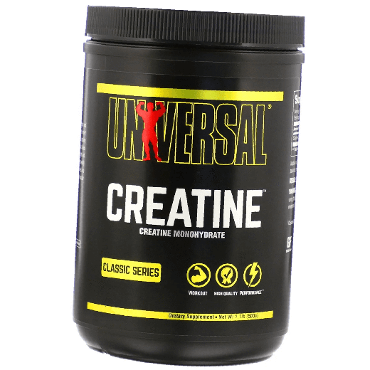 

Креатин Моногидрат, Creatine Monohydrate Powder, Universal Nutrition 500г Без вкуса (31086003)