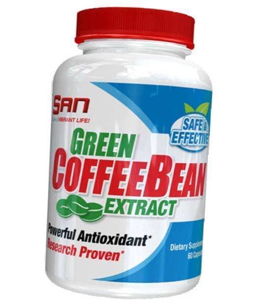

Экстракт Зеленого Кофе, Green Coffee Bean Extract, San 60капс (02091003)