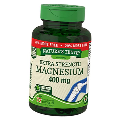 

Nature's Truth Extra Strength Magnesium 400 72вегкапс (36509026)