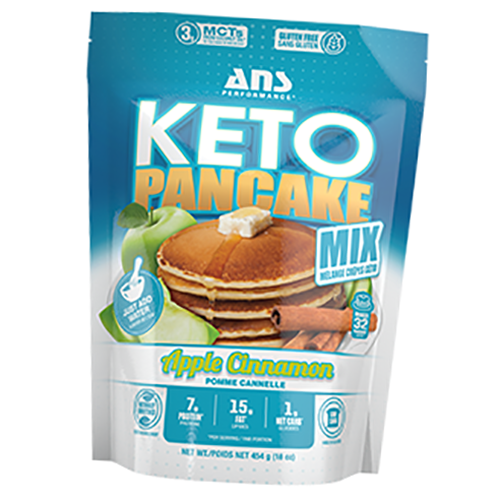 

Смесь для приготовления панкейков, Keto Pancake Mix, ANS Performance 454г Яблоко с корицей (74382003)