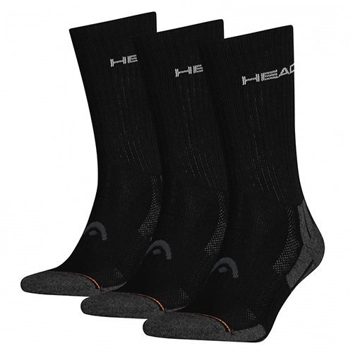 

Head Носки Performance Crew 3P Unisex 741020001 43-46 Черный