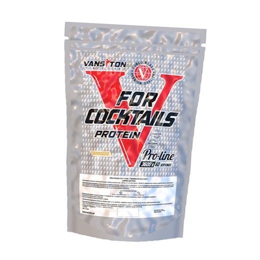 

For Cocktails Protein Ванситон 3600г Клубника (29173002)