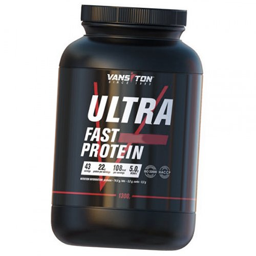 

Whey Ultra Fast Protein Ванситон 1300г Клубника (29173005)