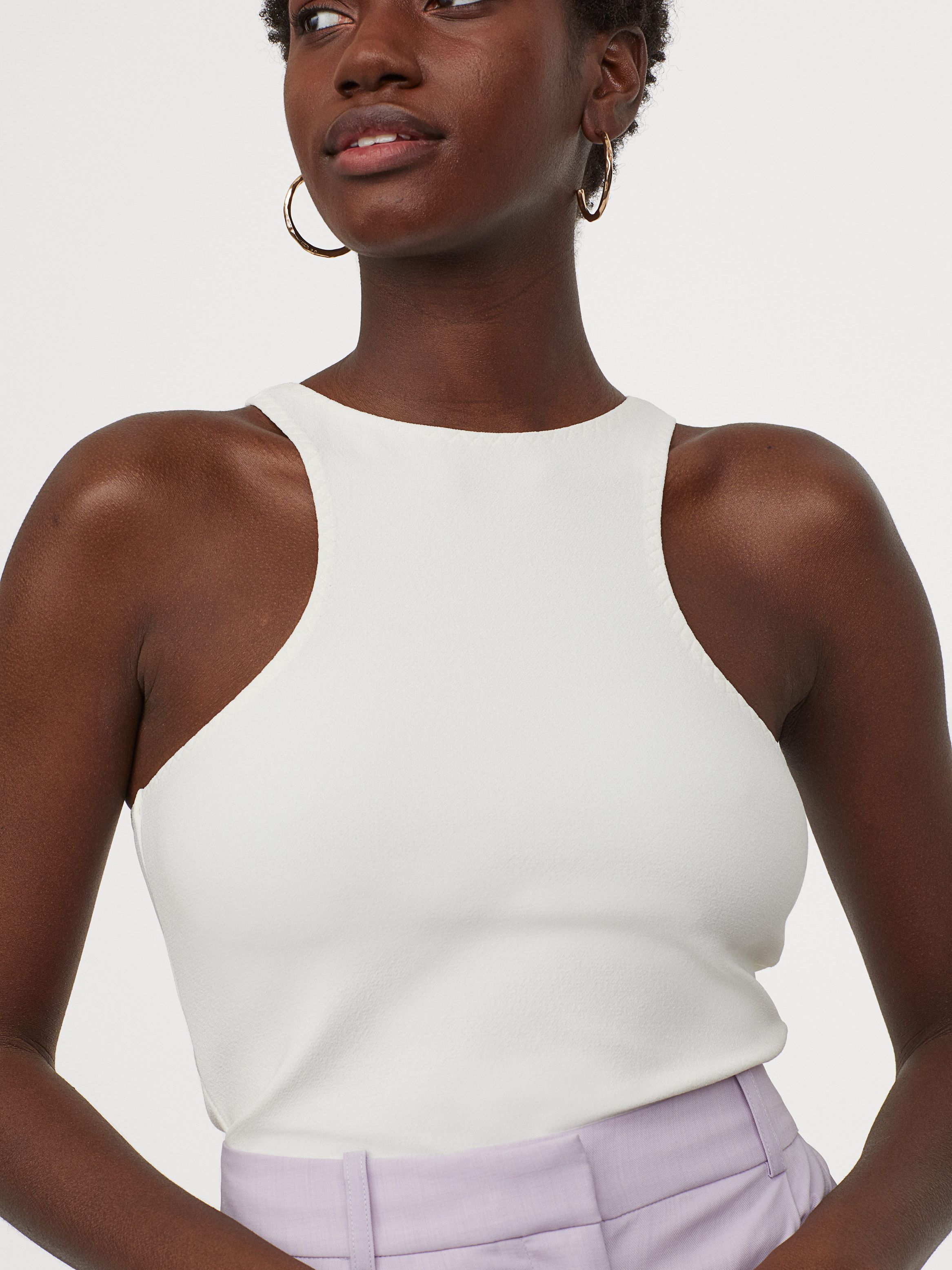 

Майка H&M 060888733 S Белая