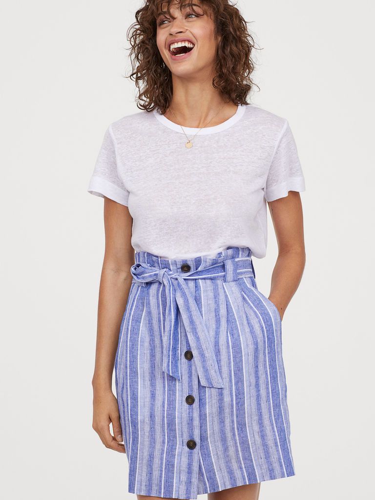 

Юбка H&M 060771603 44 Синяя